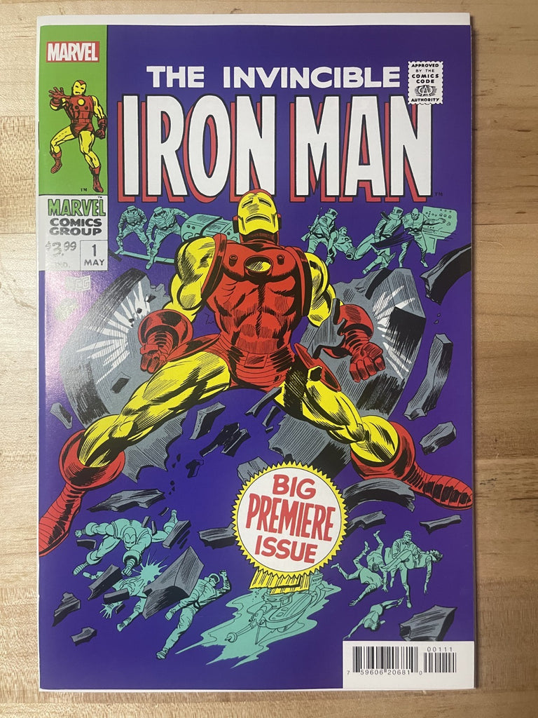 IRON MAN 1 FACSIMILE EDITION MARVEL COMICS 2023
