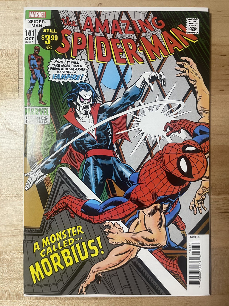 AMAZING SPIDER-MAN 101 FACSIMILE EDITION MARVEL COMICS 2021