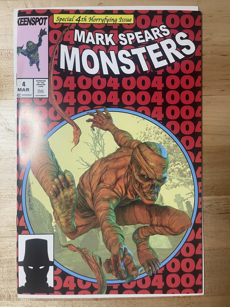 MARK SPEARS MONSTERS 4 COVER D ASM 300 HOMAGE VARIANT KEENSPOT 2025