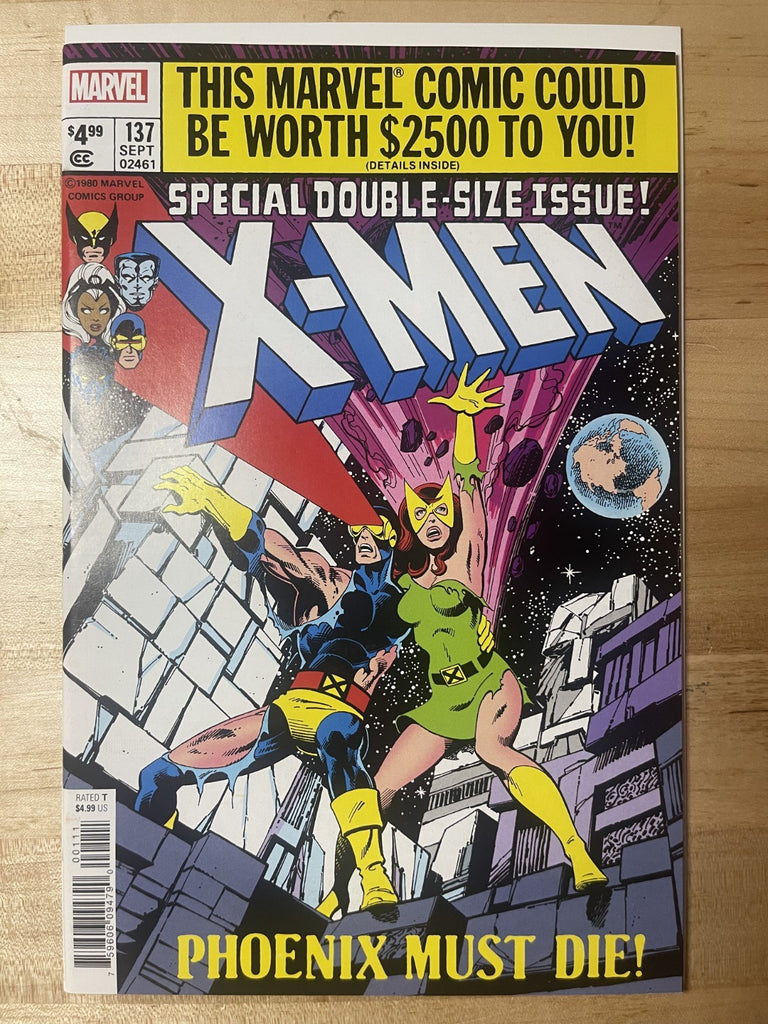 X-MEN 137 FACSIMILE EDITION MARVEL COMICS 2019