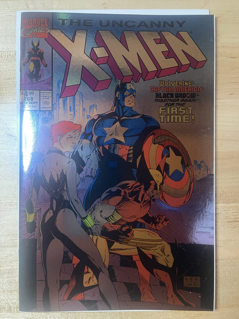 UNCANNY X-MEN 268 FACSIMILE FOIL VARIANT JIM LEE MARVEL COMICS 2024