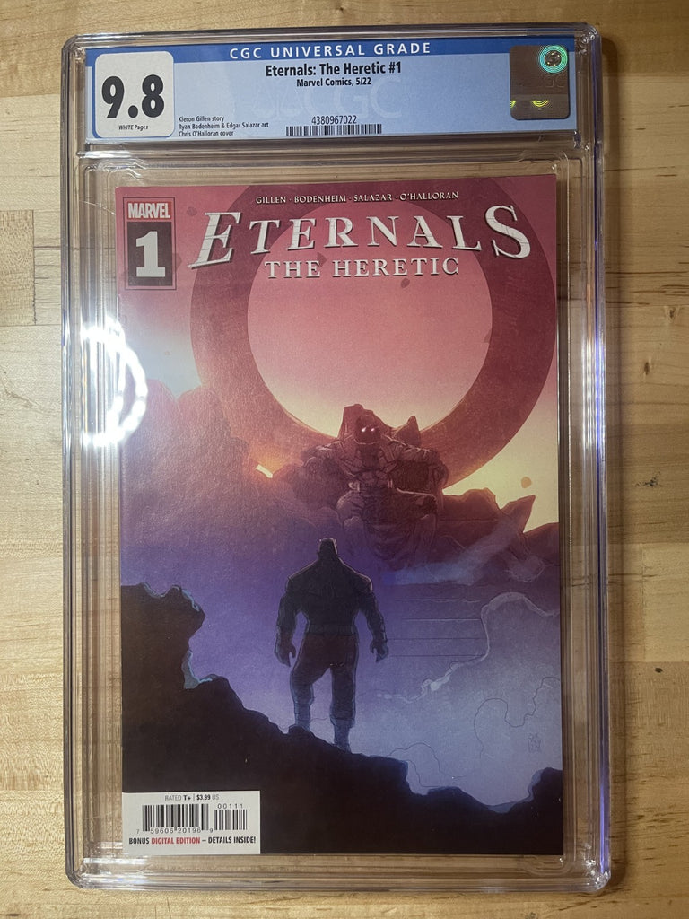 ETERNALS: THE HERETIC 1 COVER A O'HALLORAN CGC 9.8 Marvel Comics 2022