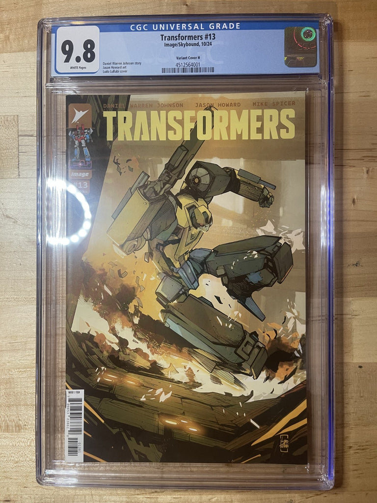 TRANSFORMERES 13 LULLABI VARIANT CGC 9.8 IMAGE COMICS 2024
