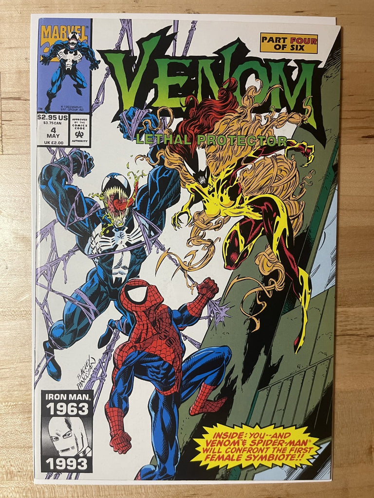 VENOM LETHAL PROTECTOR 4 MARVEL COMICS 1993