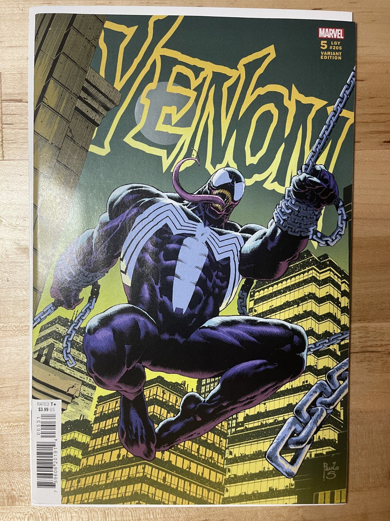 VENOM 5 PAOLO SIQUIREA 1:25 VARIANT MARVEL COMICS 2021