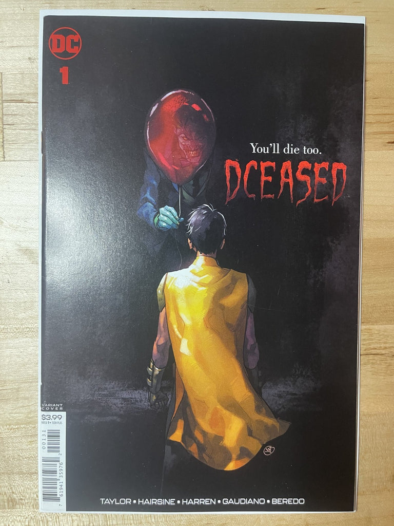 DCEASED 1 PUTRI VARIANT DC COMICS 2019