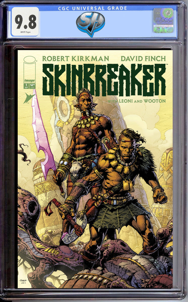 SKINBREAKER 1 COVER A FINCH CGC 9.8 Pre-Sale