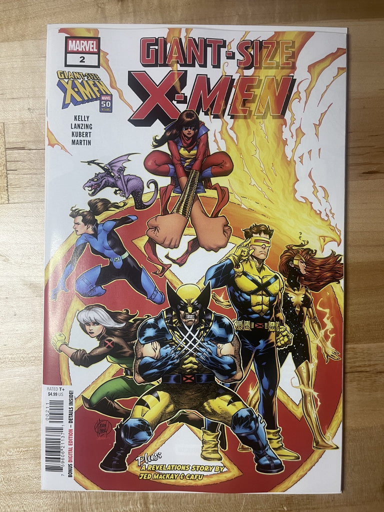 GIANT-SIZE X-MEN #2 COVER A KUBERT MARVEL COMICS 2025