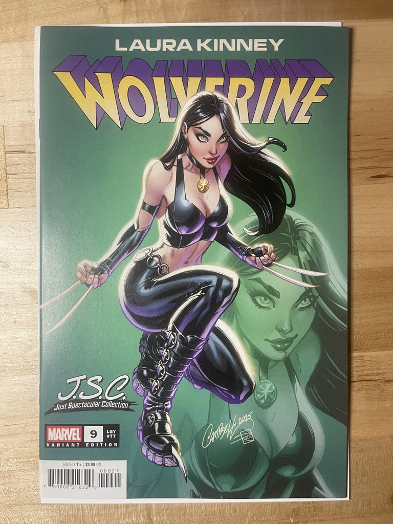 LAURA KINNEY WOLVERINE 9 J. SCOTT CAMPBELL JUST SPECTACULAR COLLECTION VARIANT