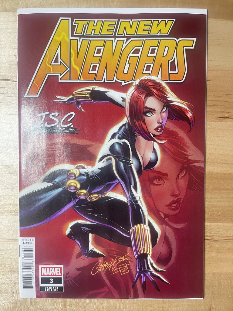 NEW AVENGERS 3 J. SCOTT CAMPBELL JUST SPECTACULAR COLLECTION VARIANT MARVEL 2025