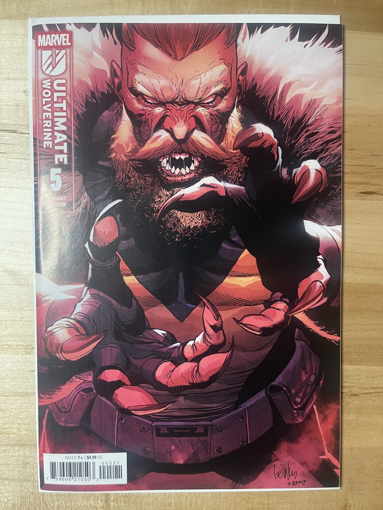 ULTIMATE WOLVERINE 5 YU VARIANT MARVEL COMICS 2025