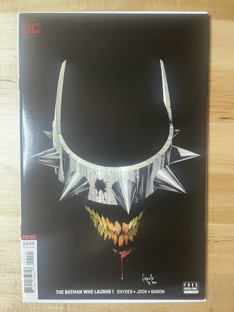 BATMAN WHO LAUGHS 1 GREG CAPULLO VARIANT DC COMICS 2019
