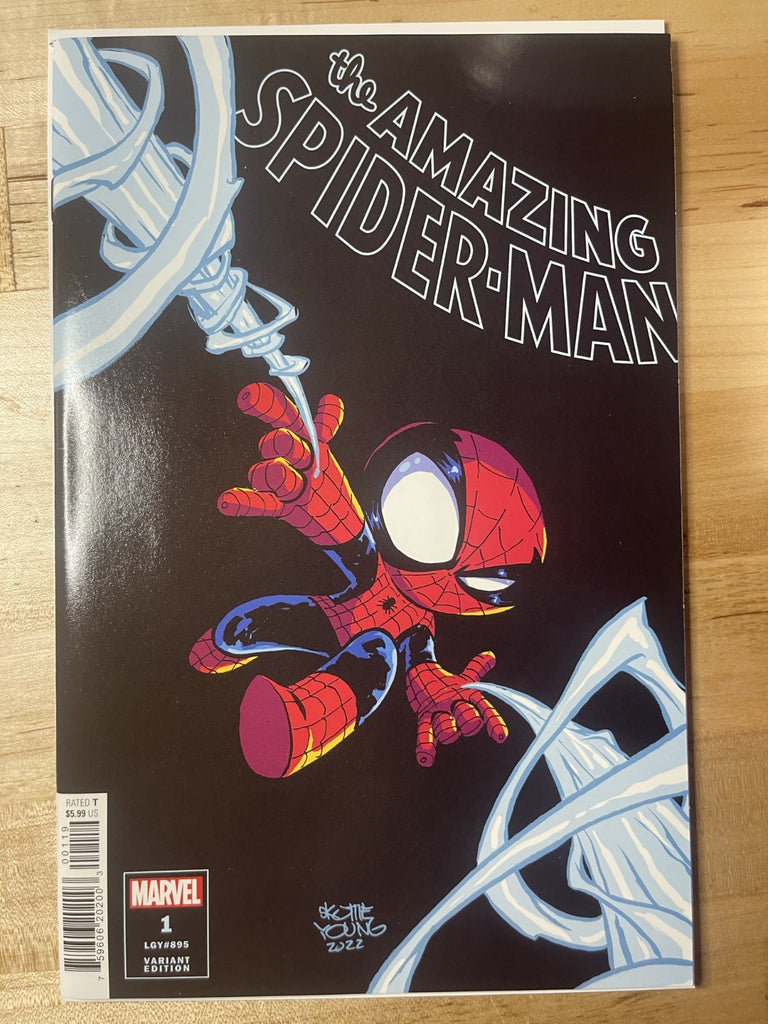 AMAZING SPIDER-MAN 1 SKOTTIE YOUNG VARIANT MARVEL COMICS 2022
