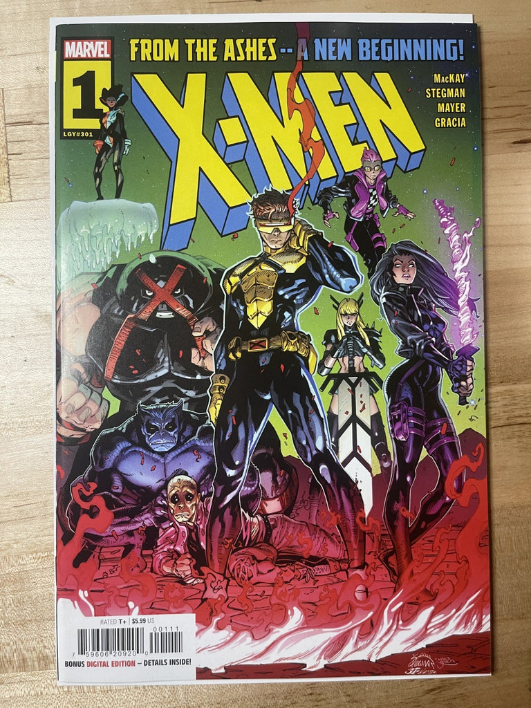 X-MEN 1 COVER A RYAN STEGMAN MARVEL COMICS 2024