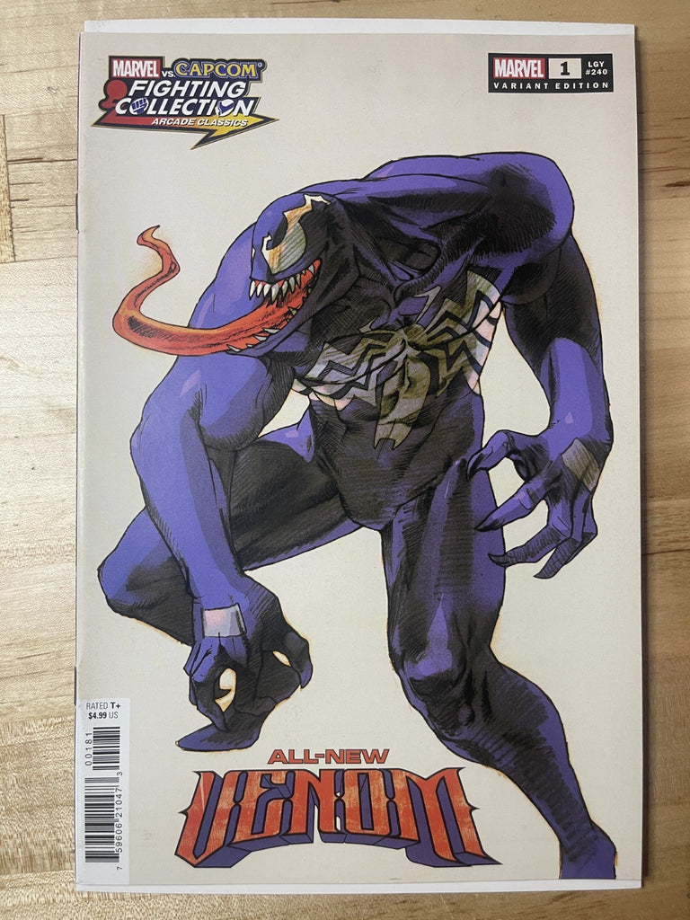 ALL-NEW VENOM 1 BENGUS MARVEL VS CAPCOM VARIANT MARVEL COMICS 2025