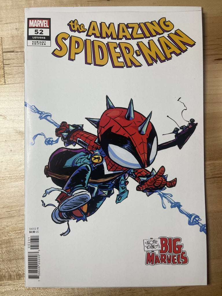 AMAZING SPIDER-MAN 52 SKOTTIE YOUNG VARIANT MARVEL COMCIS 2024