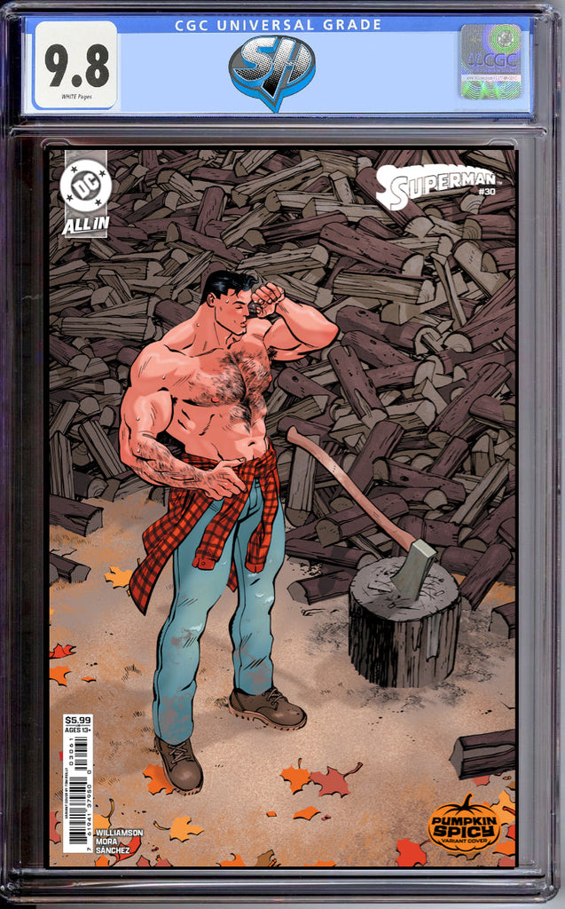 SUPERMAN 30 COVER E REILLY CGC 9.8 Pre-Sale