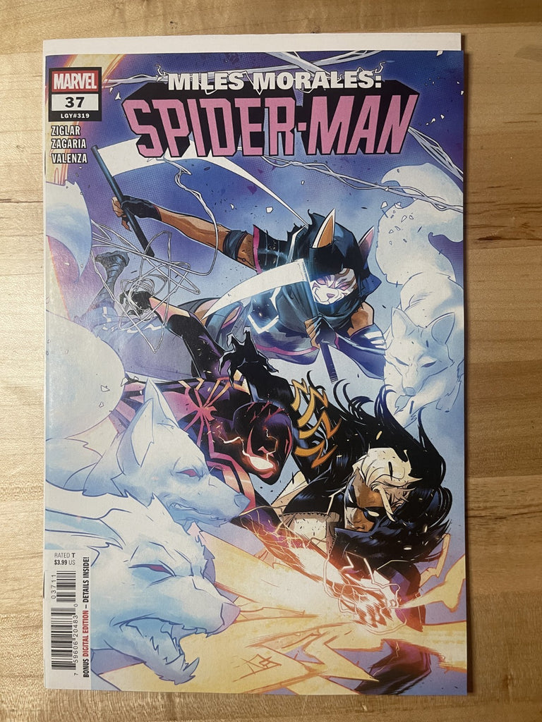 MILES MORALES SPIDER-MAN 37 COVER A VINCENTINI MARVEL COMICS 2025