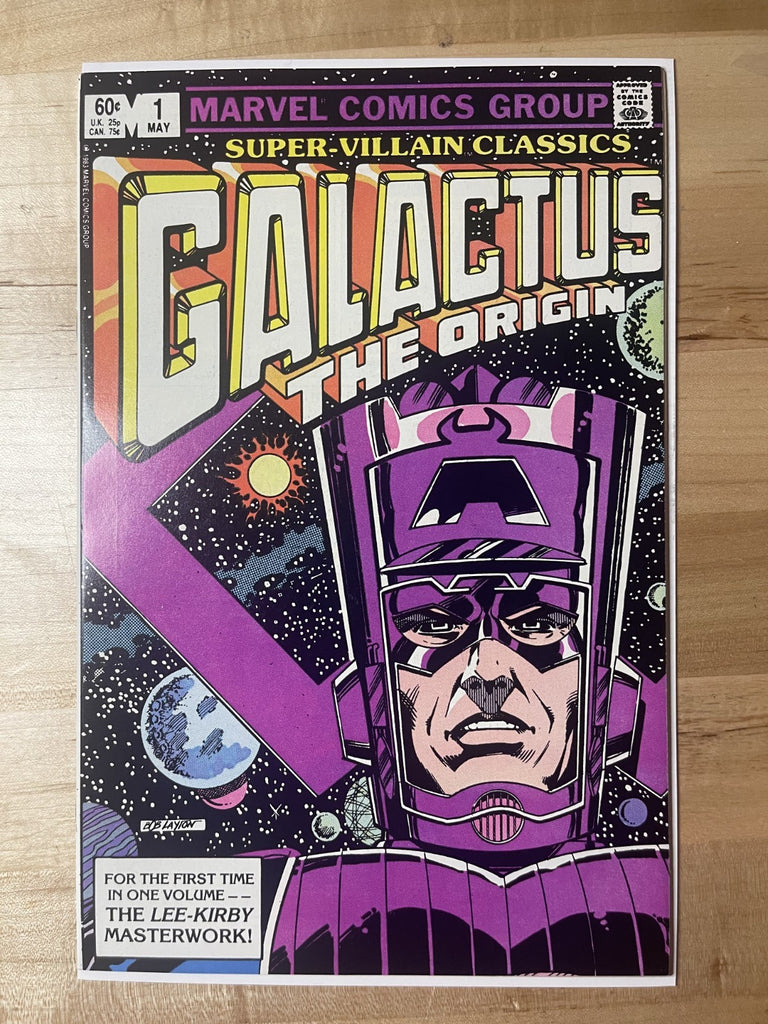 SUPER-VILLAIN CLASSICS 1 GALACTUS ORIGIN MARVEL COMICSl 1983 NM