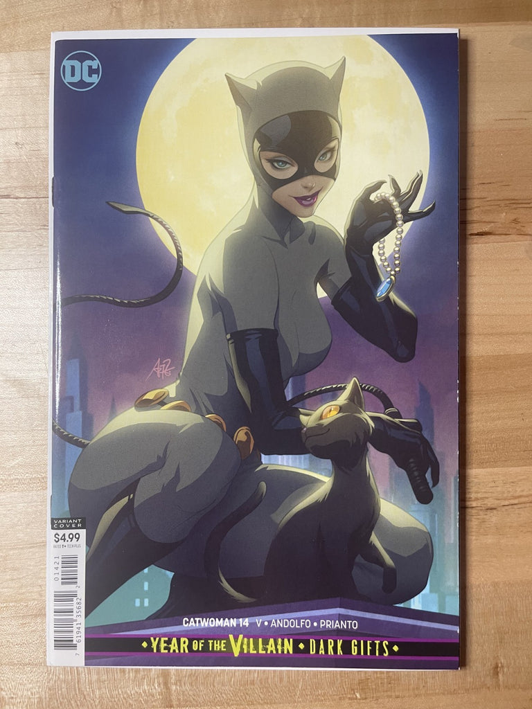 CATWOMAN 14 COVER B ARTGERM LAU DC COMICS 2019