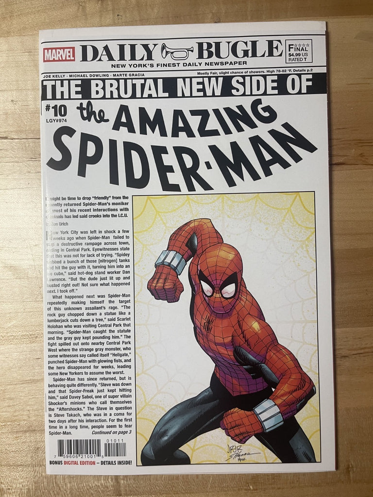 AMAZING SPIDER-MAN 10 COVER A ROMITA MARVEL COMICS 2025