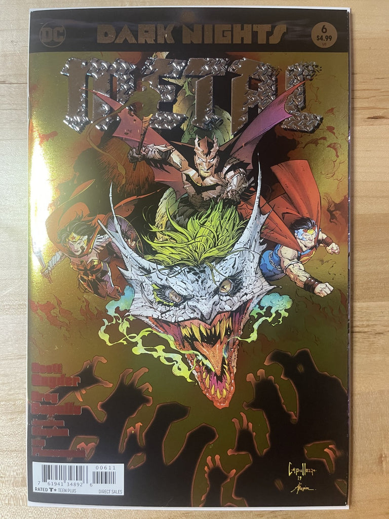 DARK NIGHTS METAL 6 GREG CAPULLO FOIL COVER A DC COMICS 2018