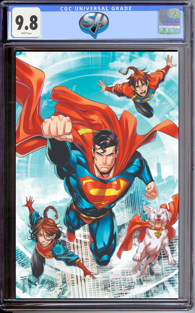 ADVENTURES OF SUPERMAN BOOK OF EL 2 COVER D ACUNA CGC 9.8