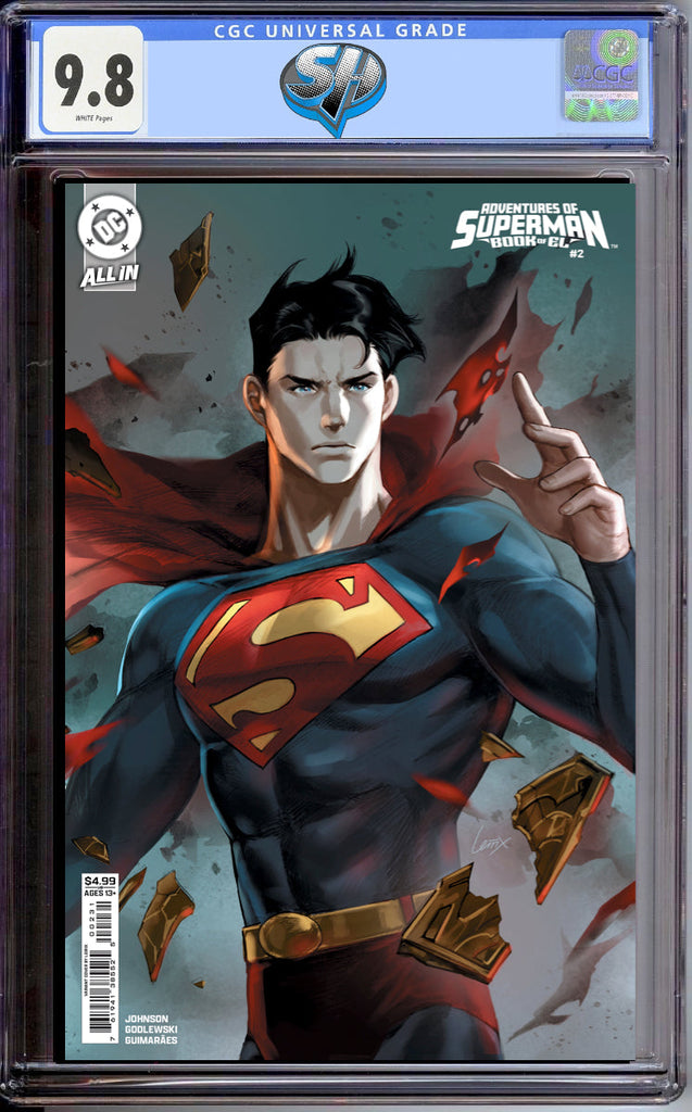 ADVENTURES OF SUPERMAN BOOK OF EL 2 COVER C LEIRIX CGC 9.8