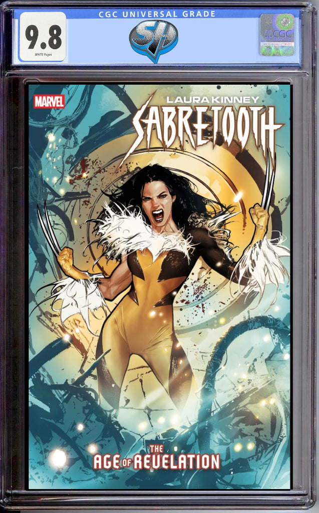 LAURA KINNEY SABRETOOTH 1 VILLALOBOS VARIANT CGC 9.8 Pre-Sale