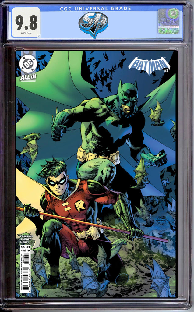 BATMAN 2 COVER B JIM LEE CGC 9.8 Pre-Sale