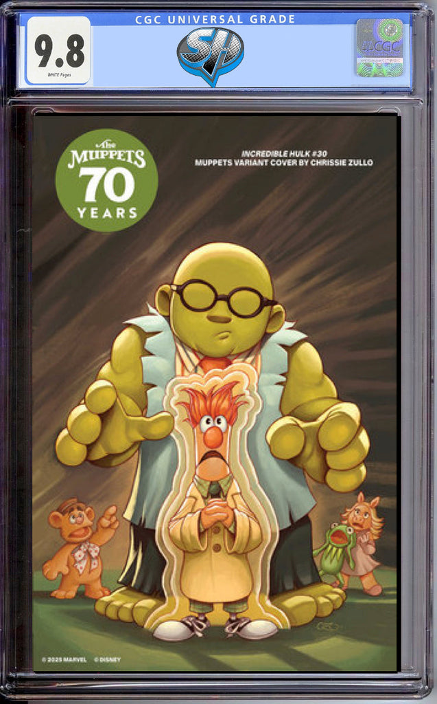 INCREDIBLE HULK 30 ZULLO MUPPETS VARIANT CGC 9.8 Pre-Sale