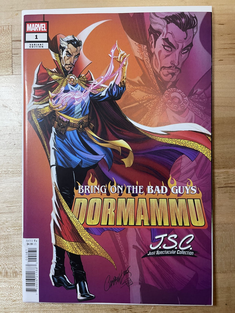 BRING ON THE BAD GUYS DORMAMMU 1 J SCOTT CAMPBELL VARIANT MARVEL COMCIS 2025