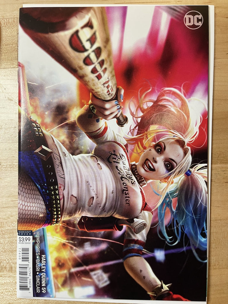 HARLEY QUINN 50 CHEW VARIANT DC COMCIS 2019
