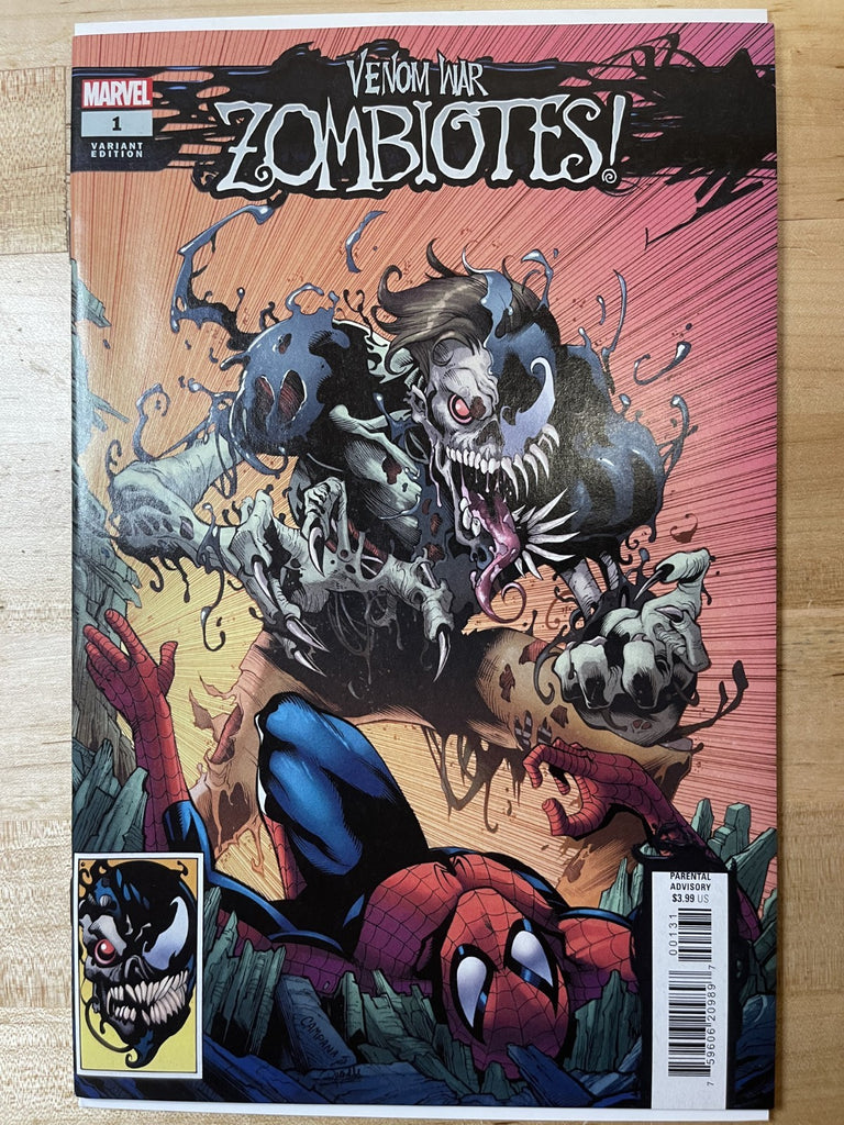 VENOM WAR ZOMBIOTES 1 CAMPANA VARIANT MARVEL COMICS 2024