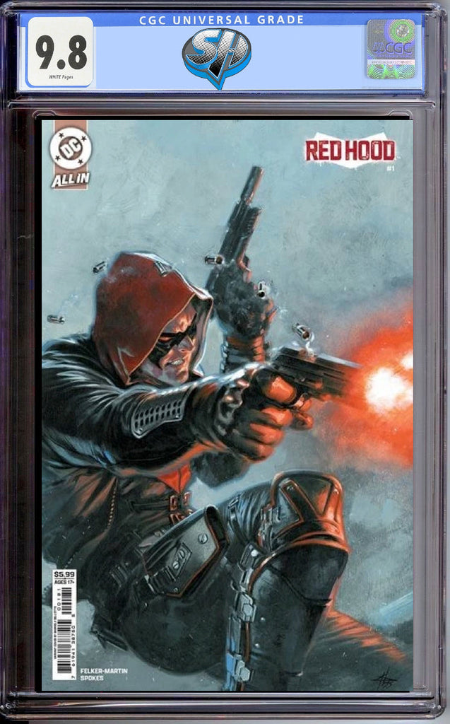 RED HOOD 1 COVER E GABRIELE DELLOTTO CGC 9.8 Pre-Sale
