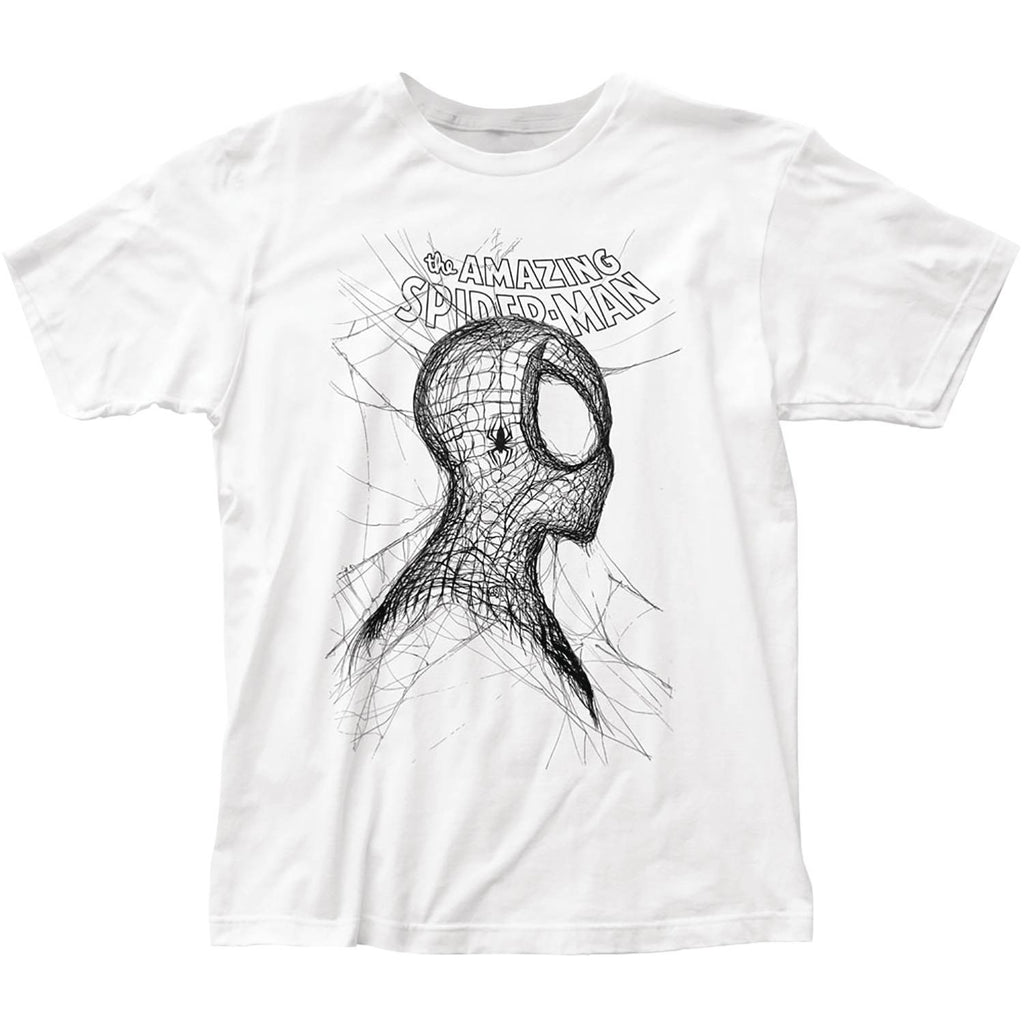 SPIDER-MAN WEBHEAD PX WHITE T-SHIRT  SIZE-XL