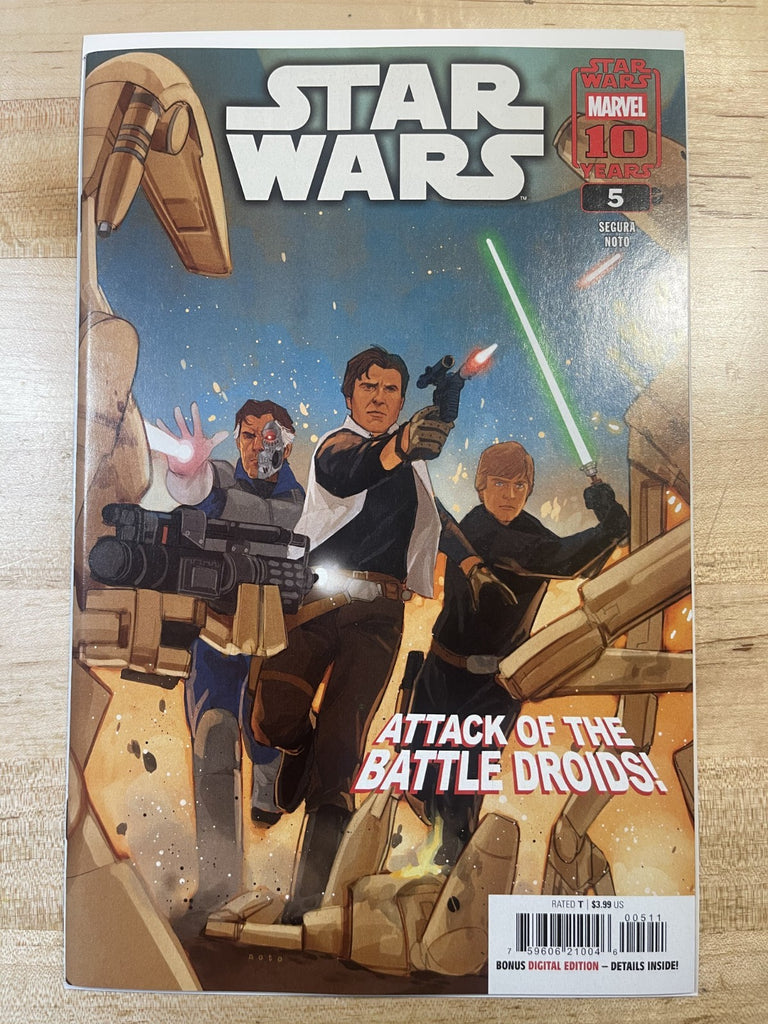 STAR WARS 5 COVER A PHIL NOTO MARVEL COMICS 2025
