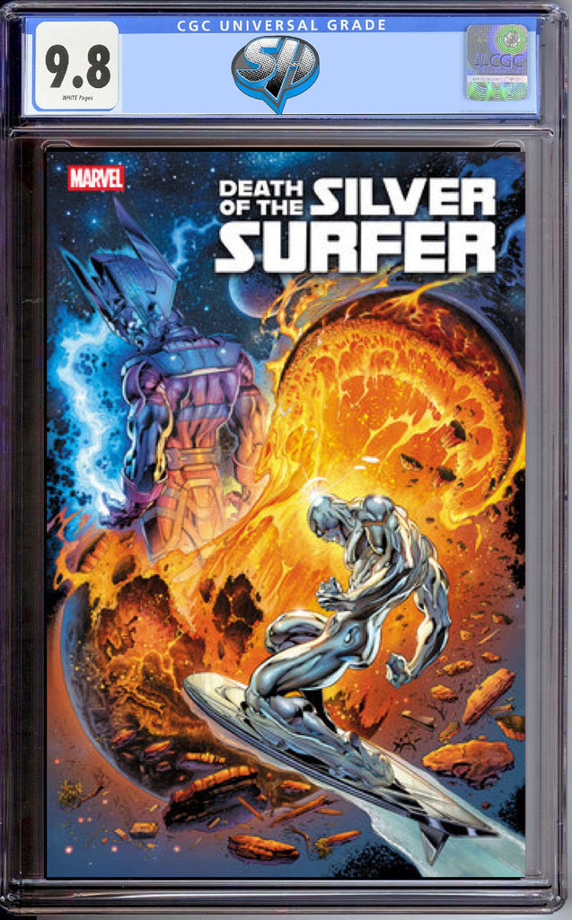 DEATH OF SILVER SURFER 5 CASTELLI VARIANT CGC 9.8 Pre-Sale
