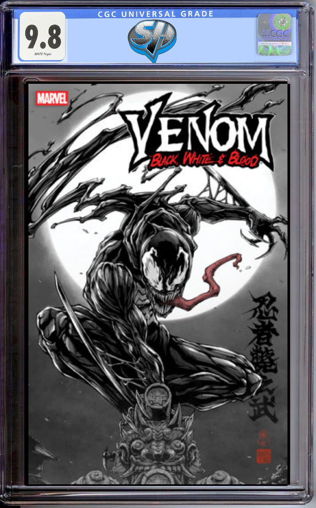 VENOM BLACK WHITE BLOOD 3 OKAZAKI VARIANT CGC 9.8 Pre-Sale