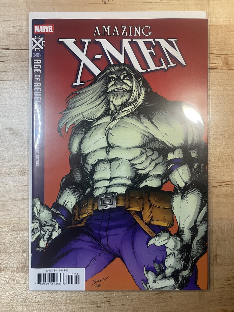 AMAZING X-MEN 1 BAGLEY BEAST VARIANT MARVEL COMICS