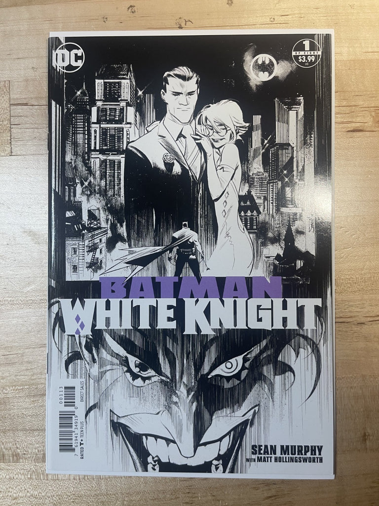 BATMAN WHITE KNIGHT 1 THIRD PRINT VARIANT DC COMICS