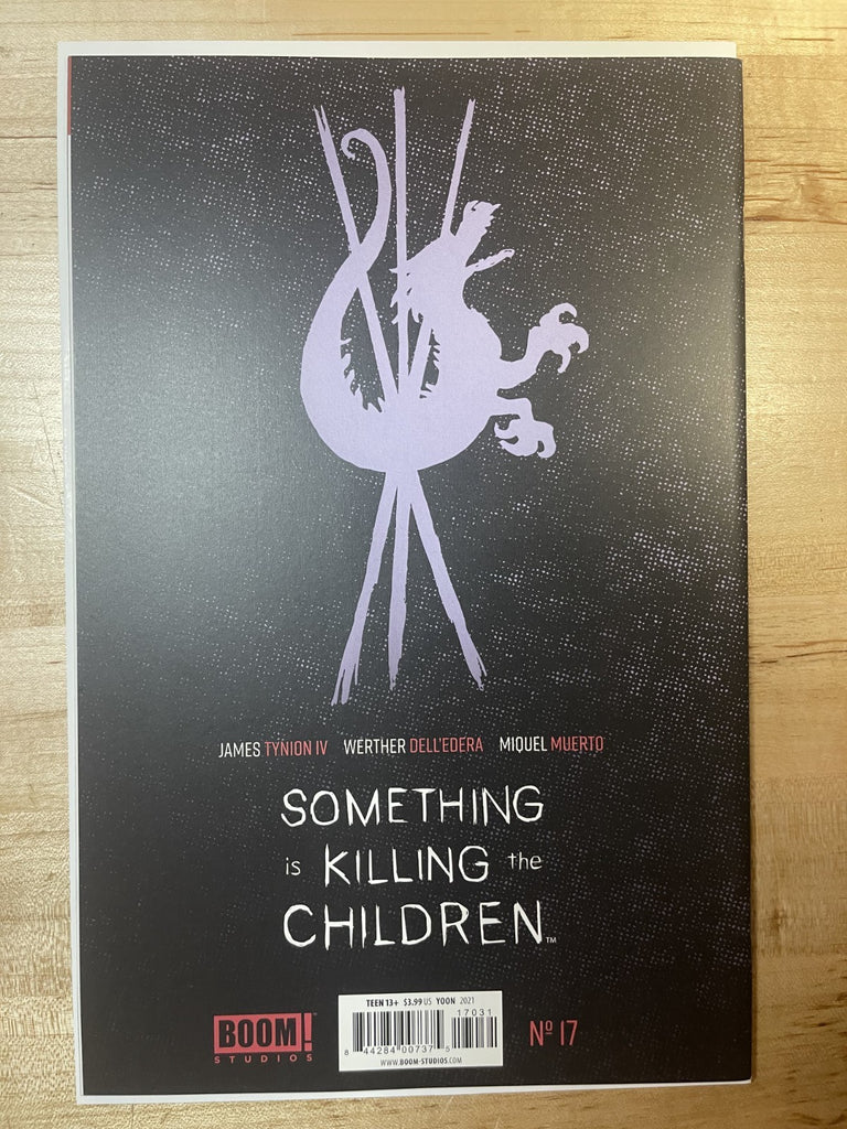 SOMETHING IS KILLING THE CHILDREN 17 YOON 1:25 VARIANT BOOM STUDIOS 2021
