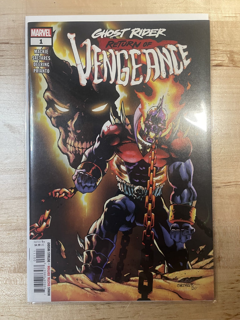 GHOST RIDER RETURN OF VENGEANCE 1 SALTARE COVER A