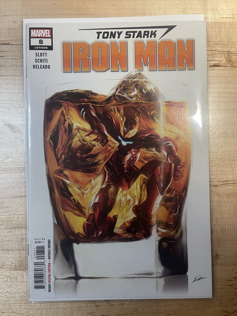 TONY STARK IRON MAN 8 LOZANO VARIANT