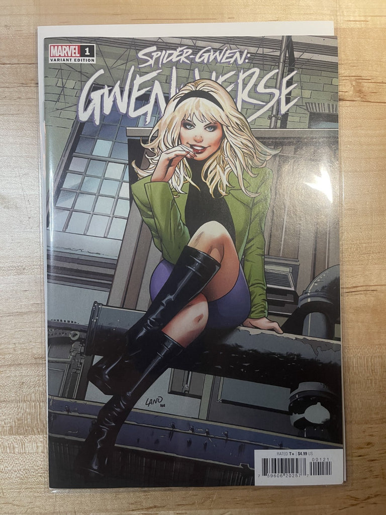 SPIDER-GWEN GWENVERSE 1 GREG LAND VARIANT MARVEL COMICS
