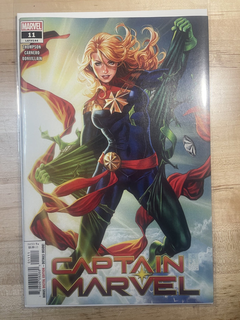 CAPTAIN MARVEL 11 COVER A MARVEL COMICS