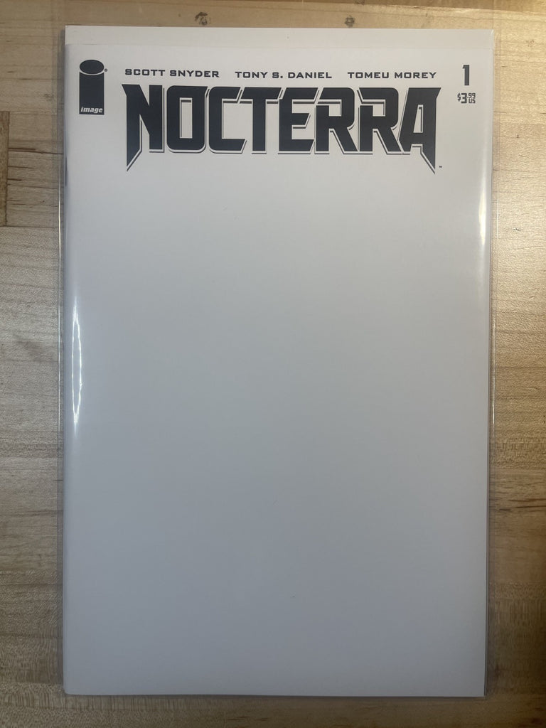 NOCTERRA 1 BLANK SKETCH VARIANT IMAGE COMICS