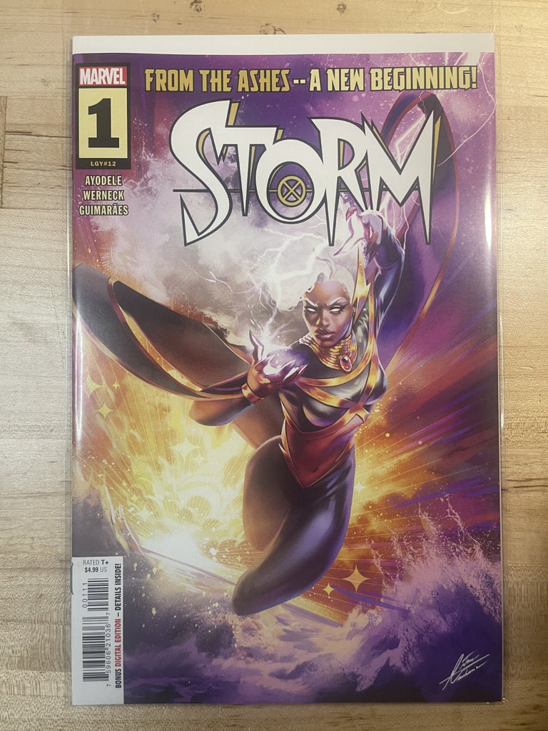 STORM 1 COVER A WERNECK MARVEL COMICS 2024
