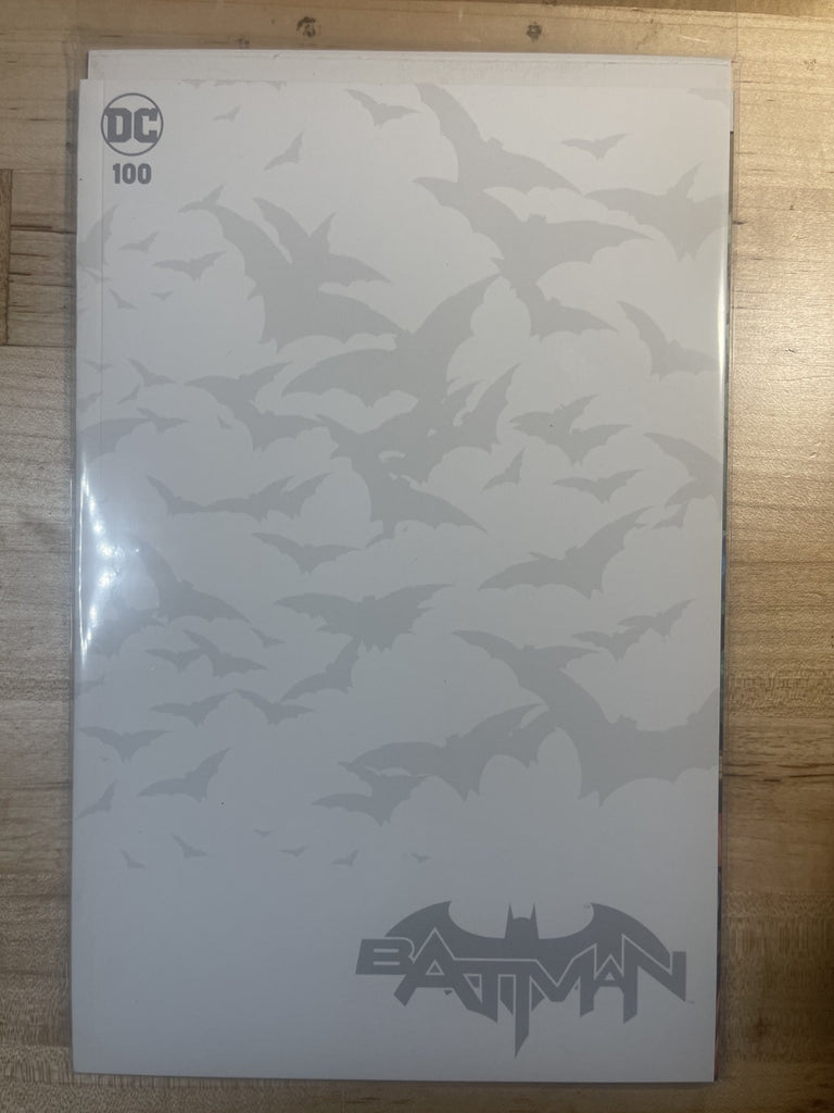 BATMAN 100 BLANK SKETCH VARIANT DC COMICS