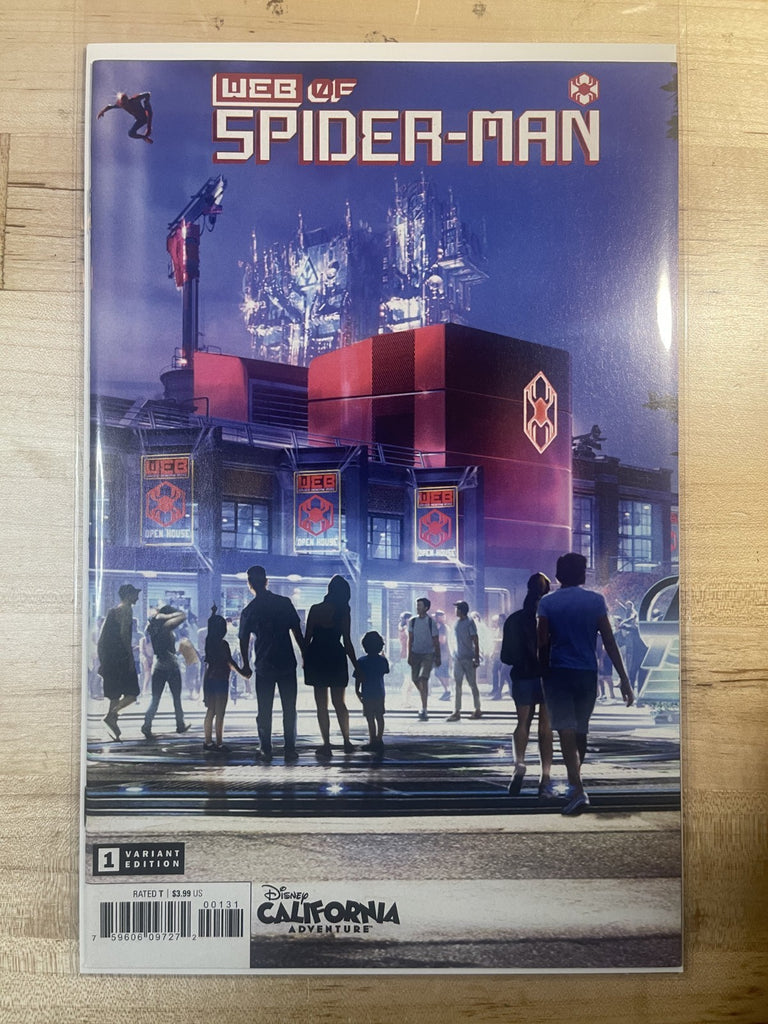 WEB OF SPIDER-MAN 1 DISNEY VARIANT 2021